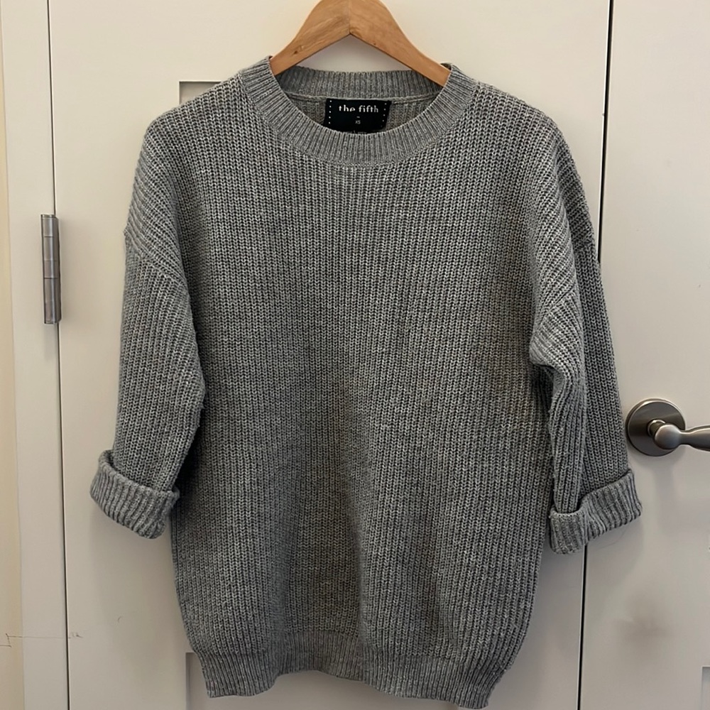 Grey sweater!